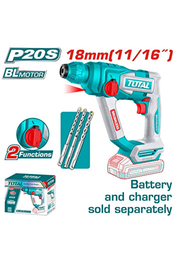 TOTAL Real Hilti 20v 18mm battery without battery and charger