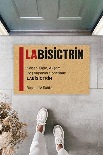 Dormot Modern Digital Printing Doormat - Humor Labisictirol Front Door Mat 70X45Cm