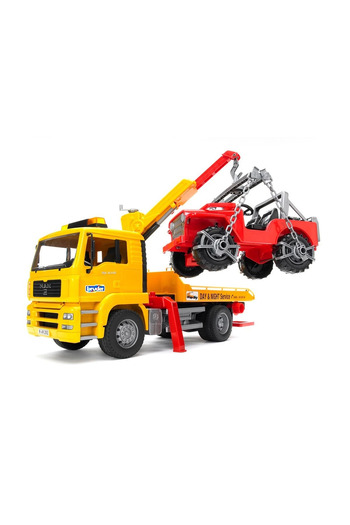 PAZAR DÜNYASI Man Car Tow Truck And Jeep