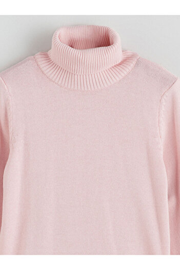 LC Waikiki Turtleneck Girl's Knitwear Sweater