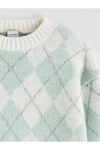 LC Waikiki Crew Neck Girl's Knitwear Sweater