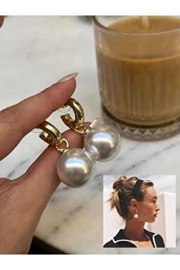 shop Brand Top Pearl Earrings