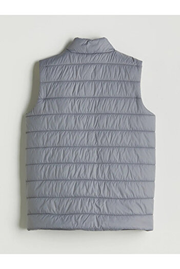 LC Waikiki Lcw Kidsgray Stand Collar Boys' Puffer Vest