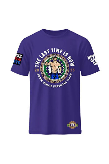 l'eivor John Cena UC ME Never Give Up Βαμβακερό μπλουζάκι με στάμπα