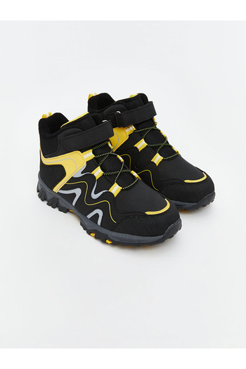 LC Waikiki Boys' Lace-Up Velcro Trekking Boots
