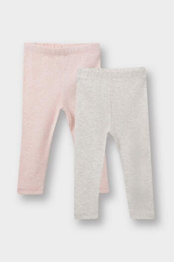DeFacto Baby Girl Ribbed Camisole 2-Piece Leggings (25 Au)