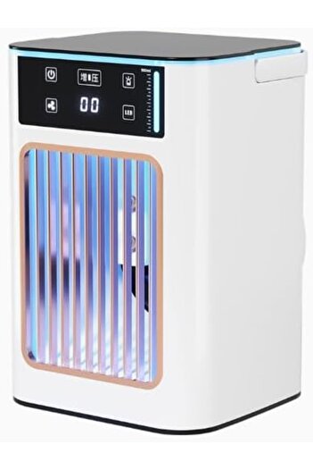 Generic Portable Air Conditioners, 4-IN-1 AC Unit, 900ml Dual Tank Evaporative Air Cooler, 7 Color Lights Pe
