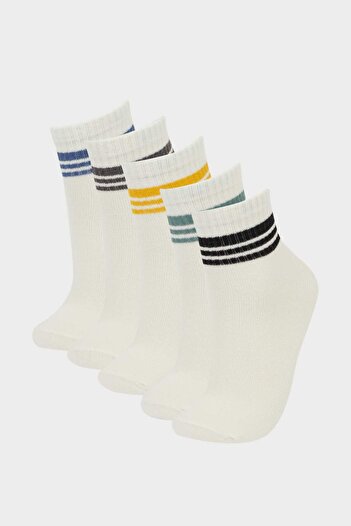 DeFacto Boy's 5-Pack Cotton Socks F4729A8Ns
