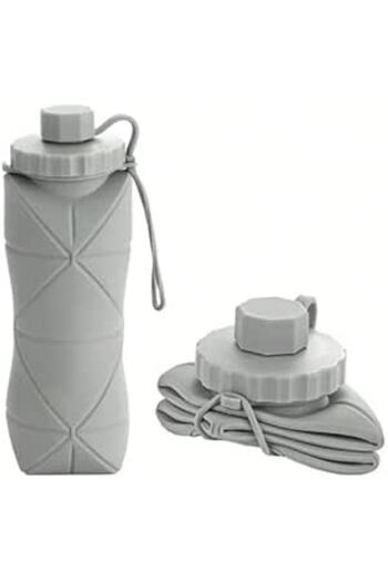 Generic COMFET® Collapsible Water Bottles with Anti-Leak Valve, Reusable BPA-Free Silicone Foldable Travel