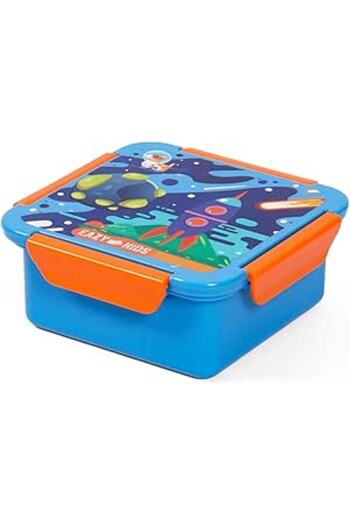 Generic Eazy Kids Lunch Box, Space - Blue, 650ml