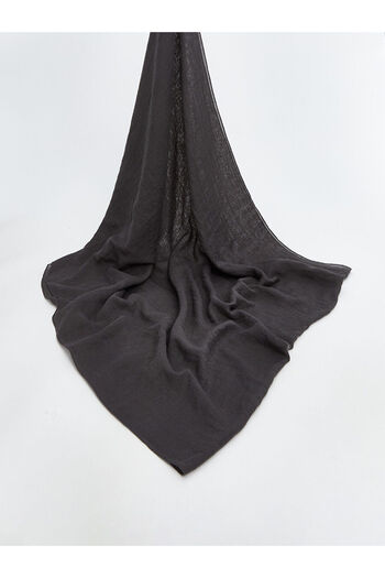 LC Waikiki Anthracite Basic Women's Shawl