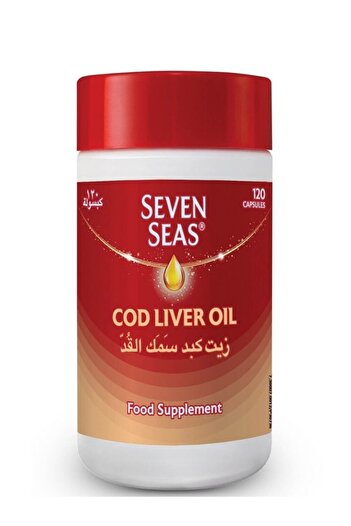 Omega Seven Seas Omega-3 Cod Liver Oil 120 Capsules