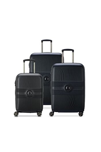 Delsey FLANERIE SE 3-PIECE SET 55/70/82CM (L+M+S) NOIR