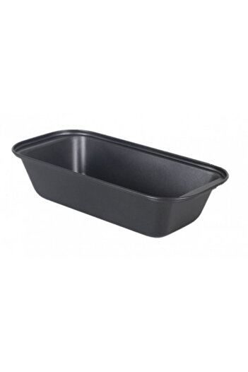 Quttin Non-stick rectangular oven mold for bread or cozonac 25.4 cm, black