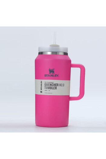 Generic Premium Quencher H2.0 FlowState™ Tumbler | 64 OZ | 1.90 L - Pink Fuscia