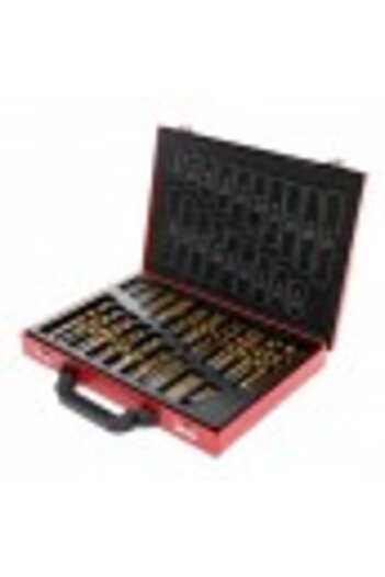 KraftProfesional HSS Drill Bit Set for Metal, 170 Pieces KD991