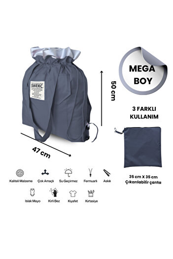 Swekc Travel Fitness Sports Bag and Beach Bag Extra Convenient Ultra Lightweight (Water Resistant)