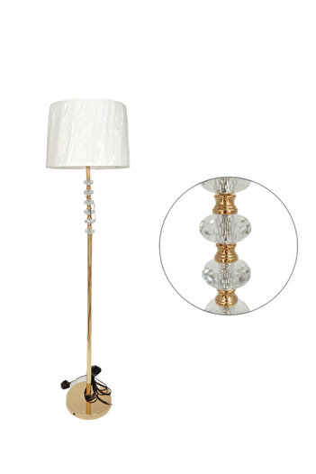 Living Floor Lamp with Elegant White Shade – Modern Lighting for Any Room, 160 cm