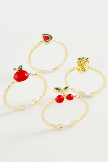 thebestnzm Fruity Mixed Luxury Joint Ring 1 Piece