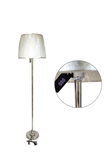 Living Floor Lamp with White Shade – Perfect for Rooms and Bedrooms/ 170 cm