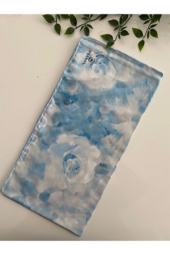 İpekhan Gülnihal Pattern Thin Cotton Scarf