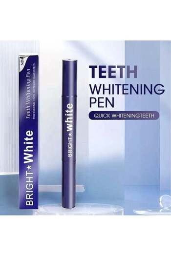 Smiles Bright White Teeth Whitening Pen, Natural Teeth Whitening Gel