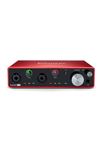 Focusrite Scarlett 4i4 3rd Gen USB Audio Interface, for Musicians, Songwriters, Guitarists