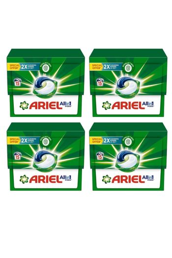 Ariel PODS ALL IN ONE ORIGINAL -4 X 15 PODS