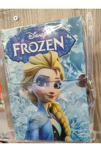 ada çanta kırtasiye Hardcover Hard Cover Locked Diary Journal Multi-Purpose A5 Size Lined Notebook Elsa Figured Ad70220