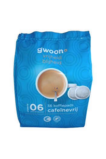 G’woon 36 pods of decaffeinated coffee no. 06
