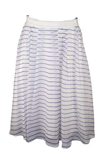 ONLY Mona White Skirt - M, White, Lyocell 70% Polyester 30%