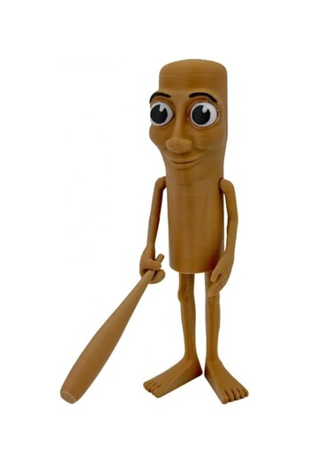 Mıncır Shop Tung Tung Sahur Articulated Figure 14 cm Figure Toy