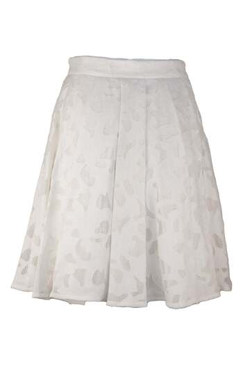 ONLY Repeat Jodie White Skirt - M, White, 100% cotton