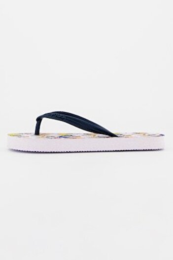 FILA - Flip-flop Slippers with Looney Tunes Characters Troy, White, Navy Blue, EU 32