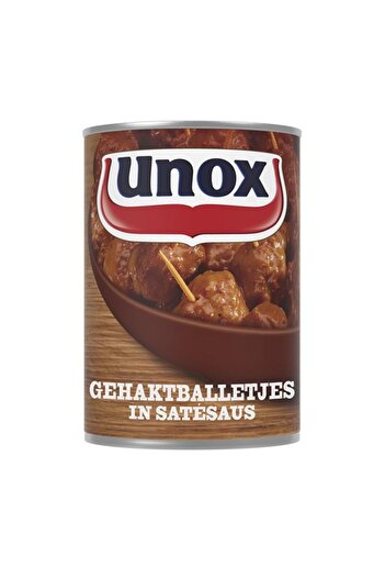 Unox Ready-made meatballs in sate sauce 420g