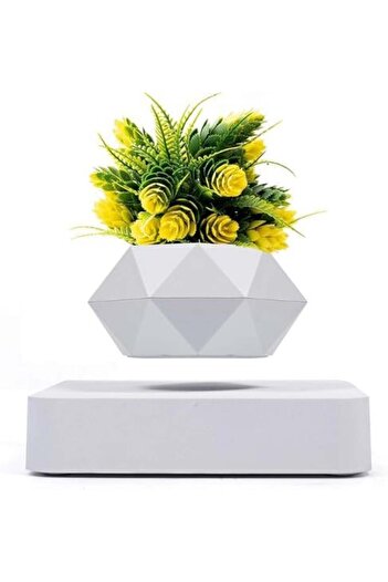 Generic Floating Plant Pot White - Smart Centerpiece