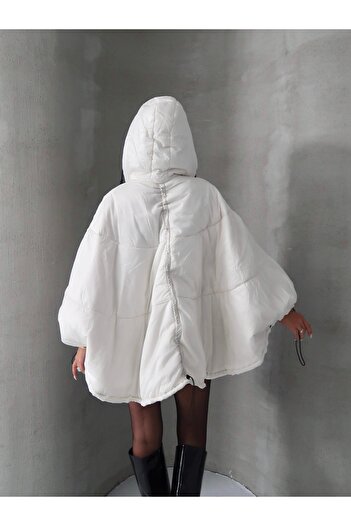 AÈC PRIVÈ Women's New Season Premium Quality Bella Inflatable Poncho 7777