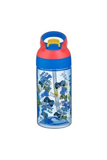 OEM Blue Gamer Pop-Up Water Bottle 500 ml
