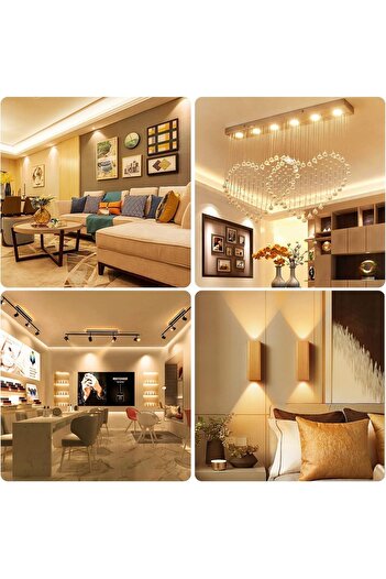 Generic M00DI 10 Pack High Efficiency MR16 LED Bulbs 9W, Warm White 3000K, GU5.3 Spotlight, Non-Dimmable, 22