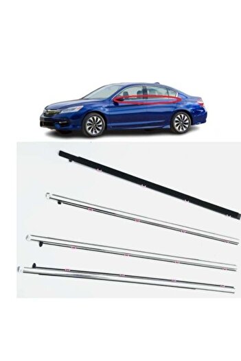 Honda 2013-2017 Accord Chrome Window Visors
