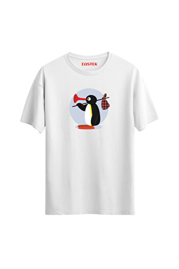 Açık Garaj Μπλουζάκι Stop-Motion Pingu, Ανδρικό μπλουζάκι, Γυναικείο μπλουζάκι, Unisex μπλουζάκι