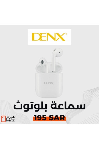 Denx DX609 True Wireless Bluetooth Earbuds, HiFi Stereo, Noise Cancelling, Sport, Mic