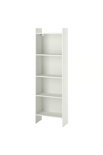 AZAF Baggebo Bookcase White 50x25x160 cm