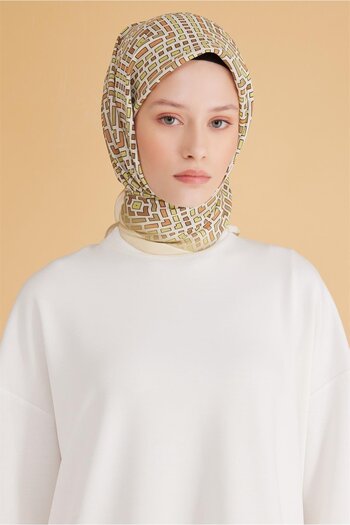 Belli Geometric Pattern Modal Scarf 5
