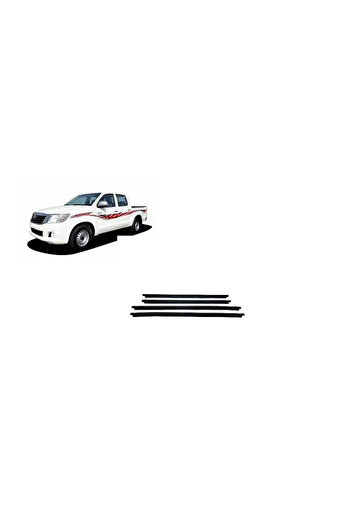 Toyota مساطر قزاز هايلوكس غمارتين اسود 2006-2015