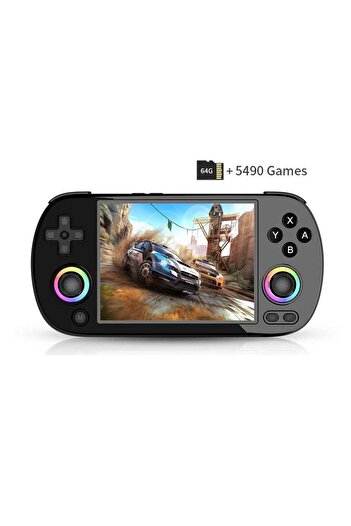 ANBERNIC وحدة تحكم ألعاب محمولة Retro RG40XX H، 64 بت، لينكس، شاشة IPS مقاس 4.0 بوصة، متوافقة مع 5