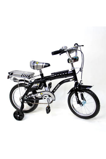 ALRWAD Rambo 14 Inch Kids Bike with Rear Seat, Freestyle Bikes with Adjustable Seat