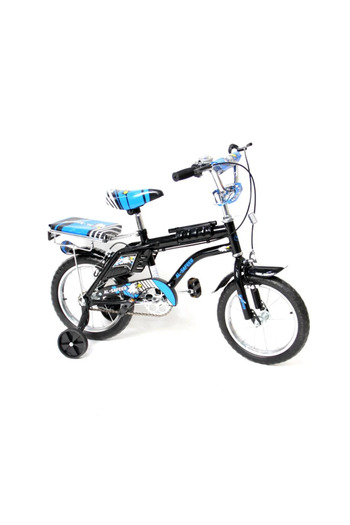 ALRWAD Rambo 14 Inch Kids Bike with Rear Seat, Freestyle Bikes with Adjustable Seat