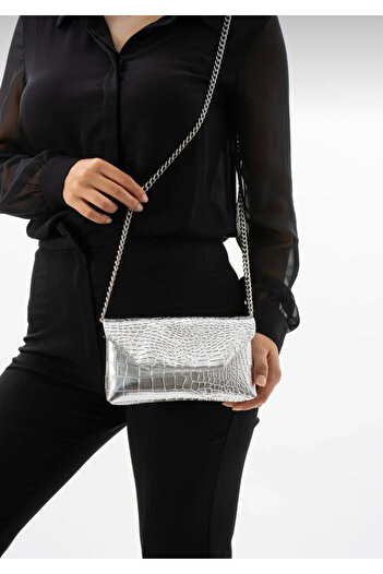 EZLEM Long Strap Hand Shoulder Bag Kroka Clucth Jake