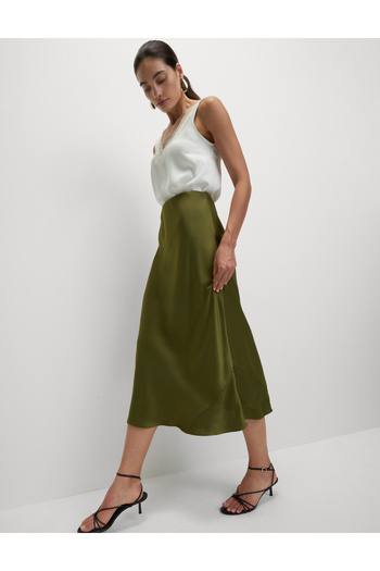 Marks & Spencer Saten Midaksi Etek